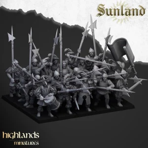 Sunland Troopers with halberds