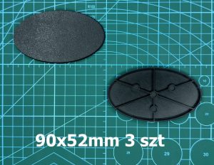 Podstawki owalne 90x52mm